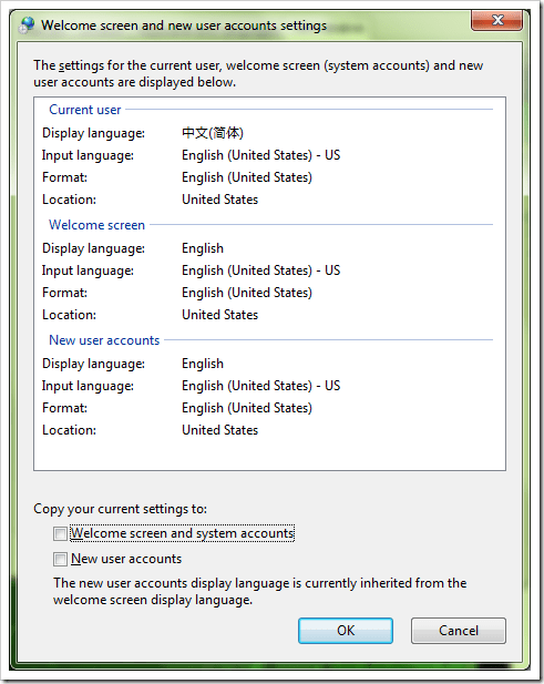 Change Language Settings Windows 7